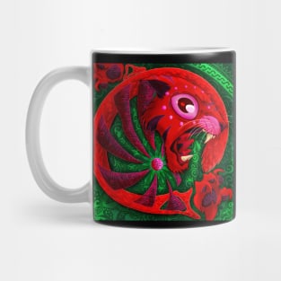 red zuma tiger Mug